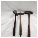 Lot of 3 Unique Vintage Hammers
