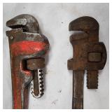 Lot of 4 Miniature Pipe Wrenches