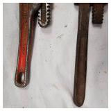 Lot of 4 Miniature Pipe Wrenches