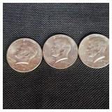 1965,1968,1971 Kennedy 50c