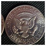 1965,1968,1971 Kennedy 50c
