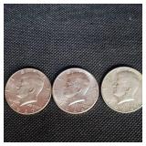 1964 Kennedy Clad Proof, 1964 Kennedy 50c, 1967 Kennedy