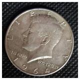 1964 Kennedy Clad Proof, 1964 Kennedy 50c, 1967 Kennedy