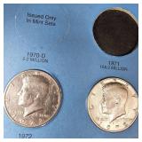 (2) Kennedy Half Dollar Books, Full
