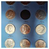 (2) Kennedy Half Dollar Books, Full