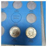 (2) Kennedy Half Dollar Books, Full