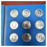 (2) Kennedy Half Dollar Books, Full