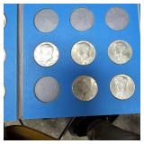 (2) Kennedy Half Dollar Books, Full