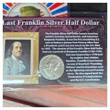 1963 Last Franklin XF and Kennedy 1978 Proof Certified