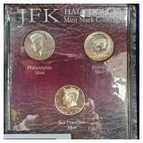 JFK Mint Mark Set and Eisenhower P Bicentennial