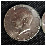 1967,1968 Kennedy 50c