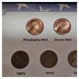 Lincoln Premiere Penny Collection