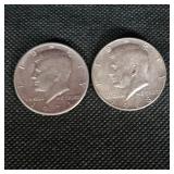 1968,1971 Kennedy 50c