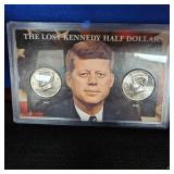 2002,2008 Kennedy Certified Proof 50c and 2002 Proof S Kennedy