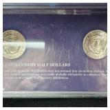 2002,2008 Kennedy Certified Proof 50c and 2002 Proof S Kennedy