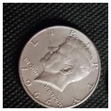 1964 Kennedy Fire w/Patina, 1964 Kennedy Clad Proof 50C