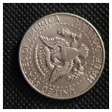 1964 Kennedy Fire w/Patina, 1964 Kennedy Clad Proof 50C