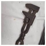 Lot of 4 Miniature Pipe Wrenches