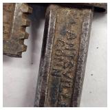 Lot of 4 Miniature Pipe Wrenches