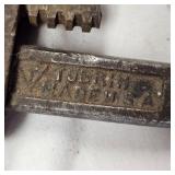 Lot of 4 Miniature Pipe Wrenches