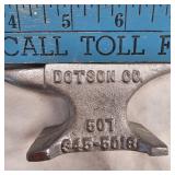 Mini Anvil Advertisement Anvils, Speich Stove Repair and Fairview Corp