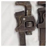 3 Mini Pipe Wrenches