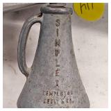 Vintage Simplex Salesman Sample Mini Jack