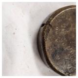 Vintage Keystone 6 Lever Padlock by Miller Lock Co, Circa 1886-1916