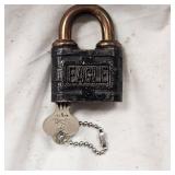 Late 19th Century, Early 20th Eagle Padlock in Pristine Condition