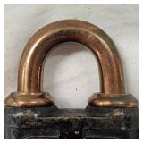 Late 19th Century, Early 20th Eagle Padlock in Pristine Condition