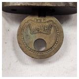 Vintage Hurd Lock Mfg Padlock, Navy Issue