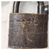Early 20th Century Vintage Corbin US Military Padlock