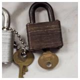 3 Mastet Padlocks