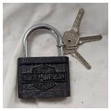 Motor Harley Davidson Padlock XXL, As New