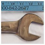 Ampco Beryllium Copper Combo Wrench, Pretty Rare Find-non Sparking, non Magnetic 1 1/4 and 1 7/16 Size