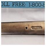 Ampco Beryllium Copper Combo Wrench, Pretty Rare Find-non Sparking, non Magnetic 1 1/4 and 1 7/16 Size