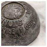 Antique Stonewalll Babbit and Paperweight from 1910