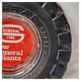 General Tires 6" Tire Ashtray