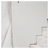 Whirlwind Power Mower New Unused VIN Plates, Factory Perfect(2) & Funks Hybrid Corn Seed Advertising