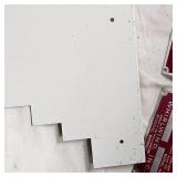 Whirlwind Power Mower New Unused VIN Plates, Factory Perfect(2) & Funks Hybrid Corn Seed Advertising