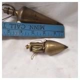 Pair of Mid 20th Century Plumb Bobs