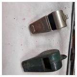 International Harvestor Glove Box Lid and 2 Whistles