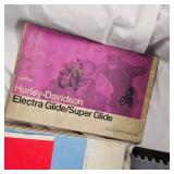 Lot of Harley Davidson Owners and Service Manual