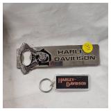 Harley Davidson V-Twin Bottle Opener and Keychain