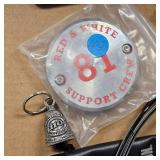 Harley Lot including Glasses, Gremlin Bell 81 Support Crew