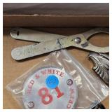 Harley Lot including Glasses, Gremlin Bell 81 Support Crew