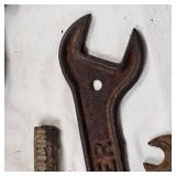 Oliver Tractor Wrench and 3 Other Specialty Wrenches