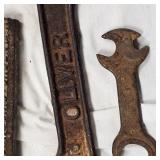Oliver Tractor Wrench and 3 Other Specialty Wrenches