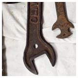 Oliver Tractor Wrench and 3 Other Specialty Wrenches