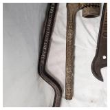 Oliver Tractor Wrench and 3 Other Specialty Wrenches